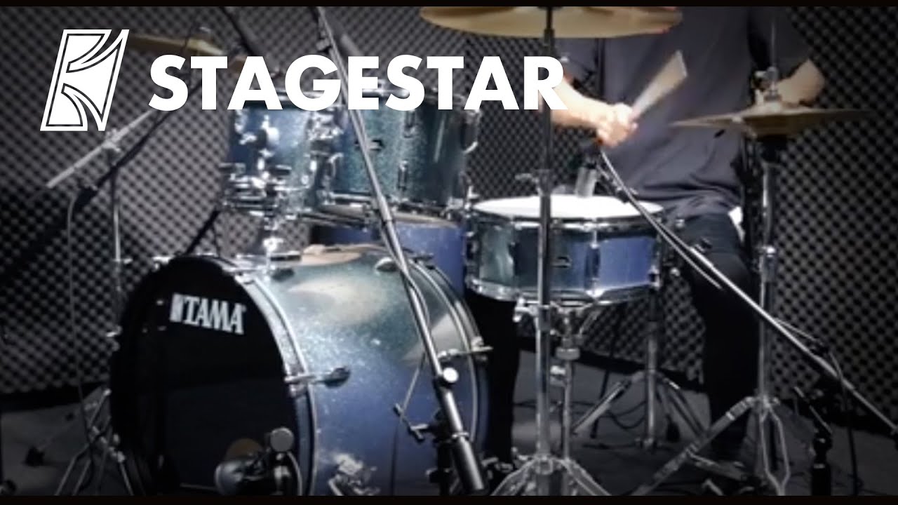 Tama ST52H5C Stagestar 5pc Drum Kit w/22" Bass Drum - COSMIC SILVER SPARKLE