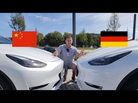 Tesla Model Y (2022)   Shanghai  - Berlin Vergleich