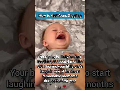 When Do Babies Start Laughing?#shorts #babylaughing #giggling #baby#cutebaby