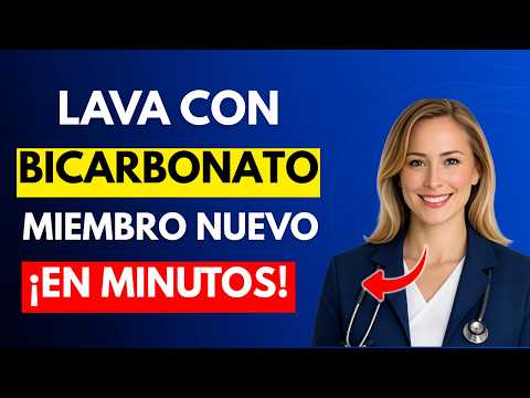 URÓLOGA: Lava tu miembro con BICARBONATO. El cambio es inmediato