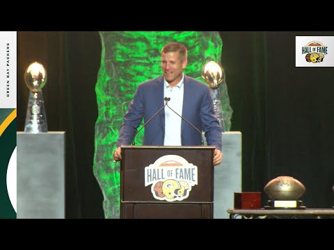 Green Bay Packers Hall of Fame induction speech: Jordy Nelson