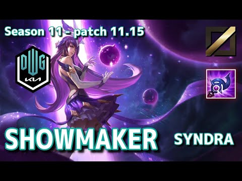 【韓国サーバー/C1】DK Showmaker シンドラ(Syndra) VS Gen.G C Karis ダイアナ(Diana) MID - Patch11.15 KR Ranked【LoL】