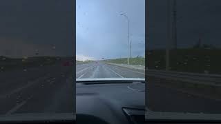 Driving under the rain! #driving #rain #rainyday #shortvideo #yyc #shorts #short #beautiful #love