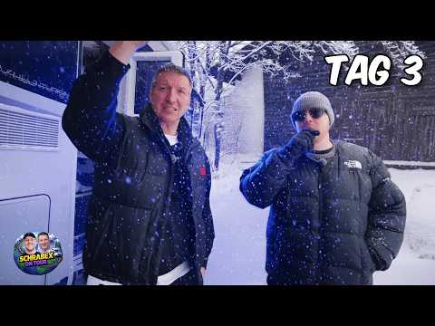 POLIZEIKONTROLLE im SCHNEECHAOS 🚔🌨️ | Schrabex Winterberg-Tour 2026 Tag 3