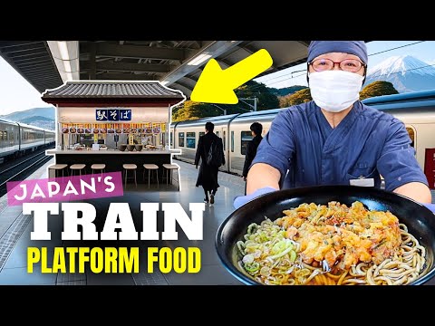 你不知道的日本列車站臺小吃攤 (What You DON'T Know About Japan Train Platform Food Stands)