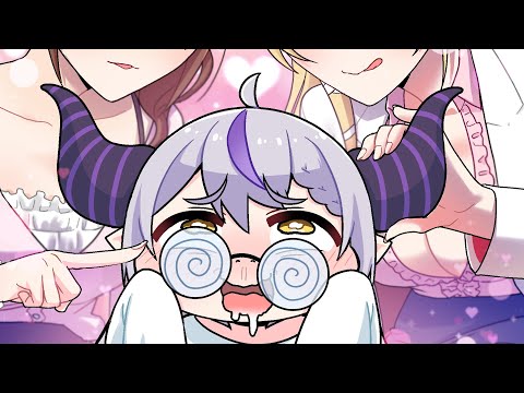 【手描き】同じ職場のお姉さんにキモイ妄想を繰り返すラプラスダークネス【こまいぬ/切り抜き/Hololive】