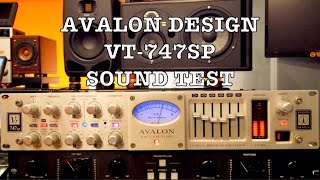 Video thumbnail for AVALON DESIGN VT-747SP SOUND TEST by Hideyuki Daichi Suzuki