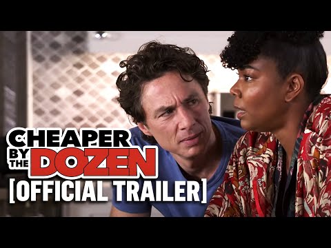 Cheaper By The Dozen - Official Trailer Starring Gabrielle Union & Zach Braff