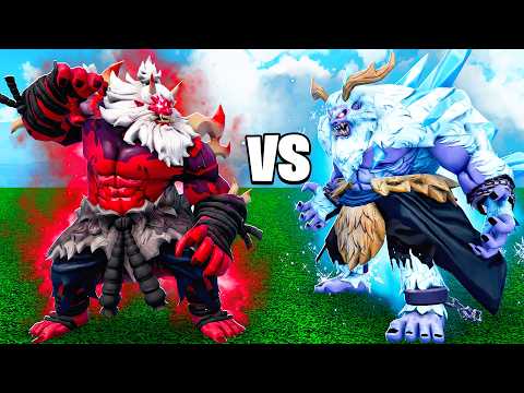 Blox Fruits FIEND vs YETI!