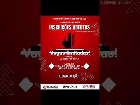 Campeonato Citadino de Base - Categorias Pares