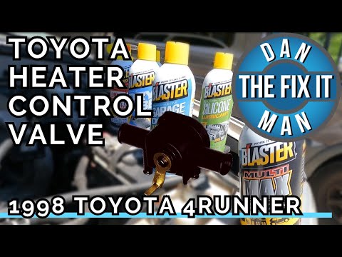 1996 - 2002 4Runner - How To Replace A Heater Control Valve on a Toyota - No Heat/Overheat Easy Fix!