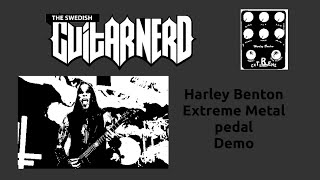 Video thumbnail for Harley Benton Extreme Metal pedal - demo by SwedishGuitarNerd