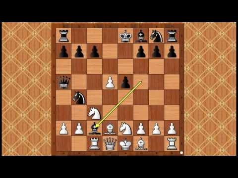 Beli je sačuvao Damu a izgubio partiju  - NN vs CANAL - Skandinavska odbrana  # 1174