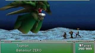 Final Fantasy VII Emerald Weapon Battle