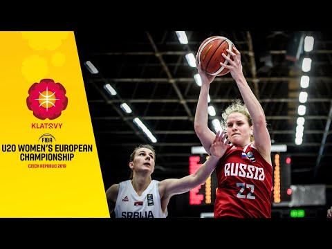 Serbia v Russia - Full Game - FIBA U20 Women's European Championship 2019