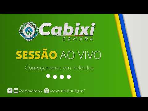 8ª Sessão Extraordinária da Câmara Municipal de Cabixi - Rondônia
