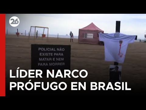 🚨 CHANNEL 26 FROM RIO DE JANEIRO | EDGAR ALVES ANDRADE, aka URSO, continues PRÓFUGO