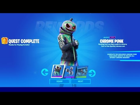 SKIN GRATIS CHROME PUNK COME FARE 50 LIVELLI ACCOUNT!😱🤑