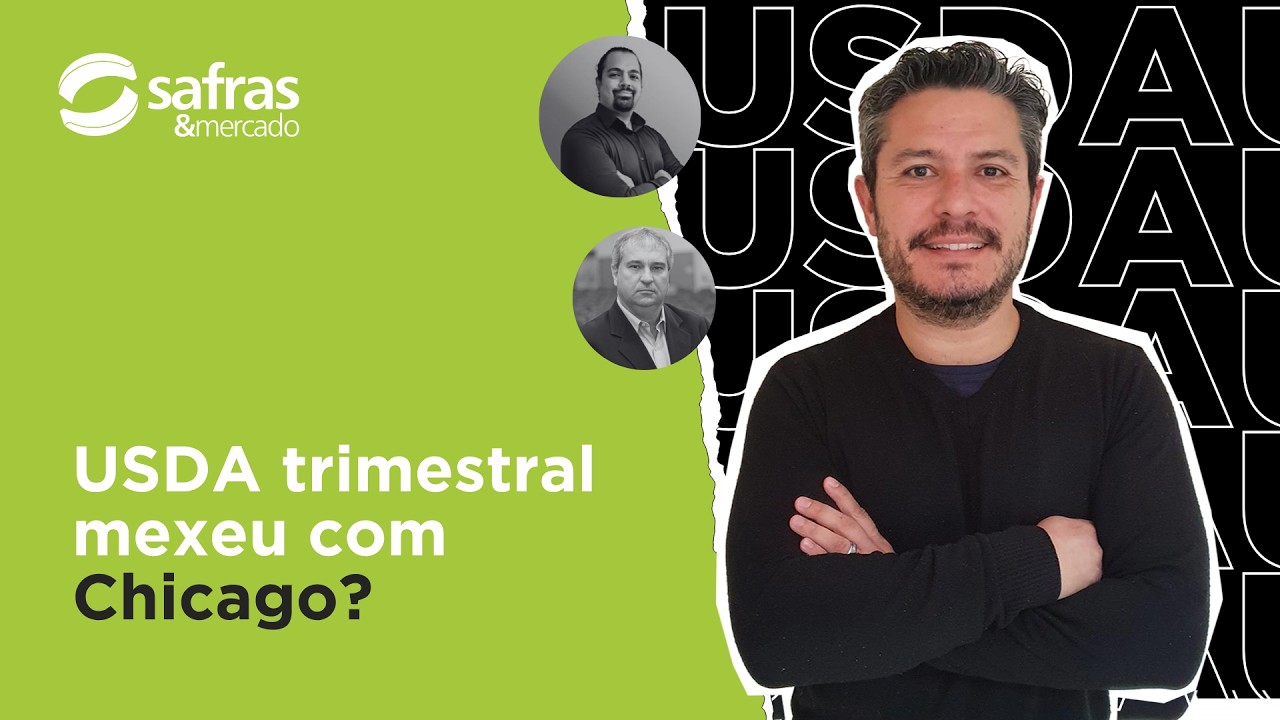 SAFRAS TV: Avaliamos o relatório trimestral do USDA para soja, milho e trigo? - Pré-USDA