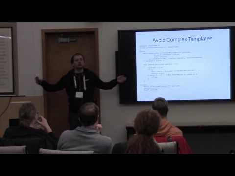Sebastian Redl: Diet for your Templates - Reducing Code Bloat in Your Templated Library