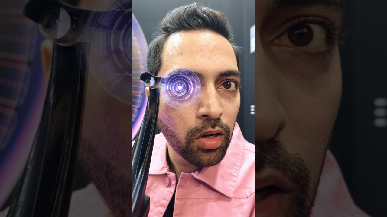 This Eye Lens Is Very Smart : Smart Contact Lens ! #shorts