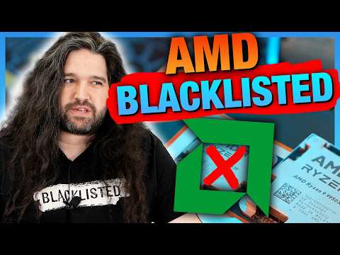 BLACKLISTED by AMD | AMD's Dirty Tactics