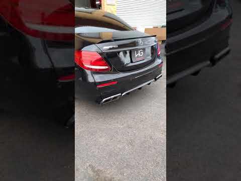 2018 Mercedes-Benz E63 AMG S Akrapovic Exhaust Rev