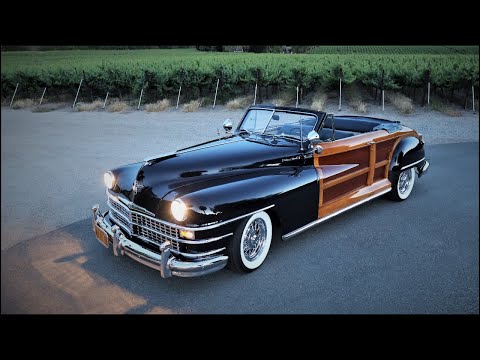 1948 Hemi-Powered Chrysler Town & Country Interior/Trunk Overview