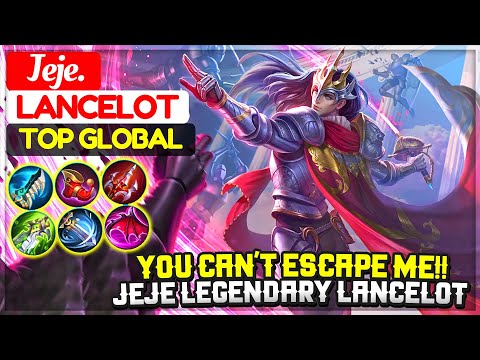 You Can't Escape Me!! Jeje Legendary Lancelot [ Former Top 1 Global Lancelot ] Jeje. Mobile Legends