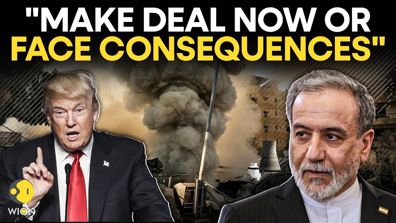 US-Iran War: Trump Pressures Iran To Strike Deal, Warns Against Further Bloodshed | WION ORIGINALS