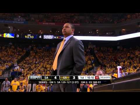 Tim Duncun Blocks Festus Ezeli