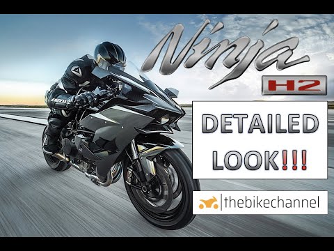 Detailed Look at the Kawasaki Ninja H2 Carbon!!!