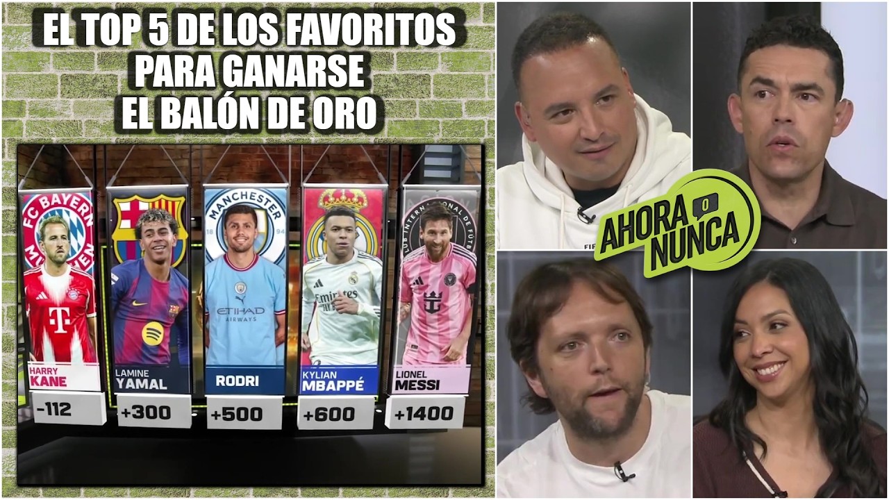 El BALÓN de ORO se lo va a ganar MESSI. LAMINE, RODRI y MBAPPÉ, a llorar al valle | Ahora o Nunca