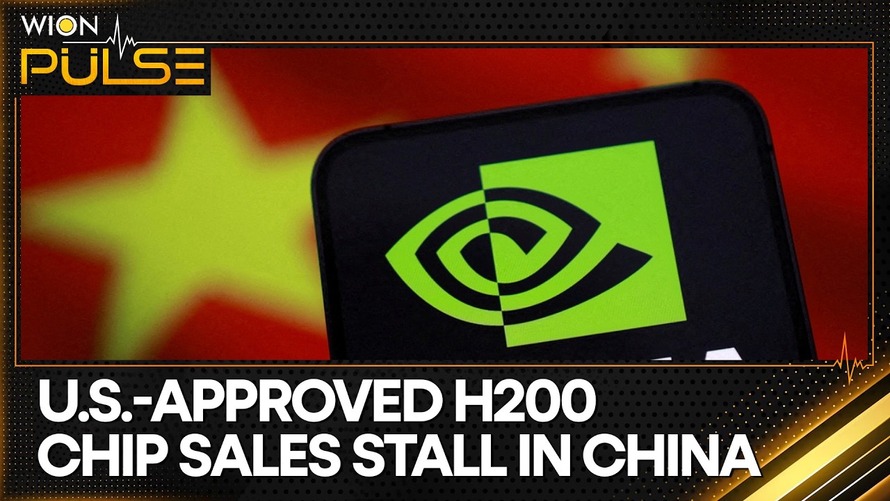 U.S.-Approved H200 Chip Sales Stall In China Amid Nvidia Trade Tensions | WION Pulse