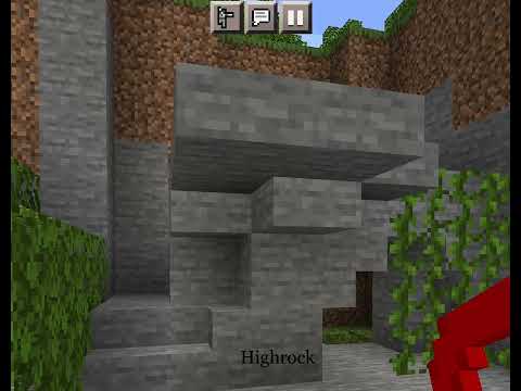 Thunderclan camp in Minecraft