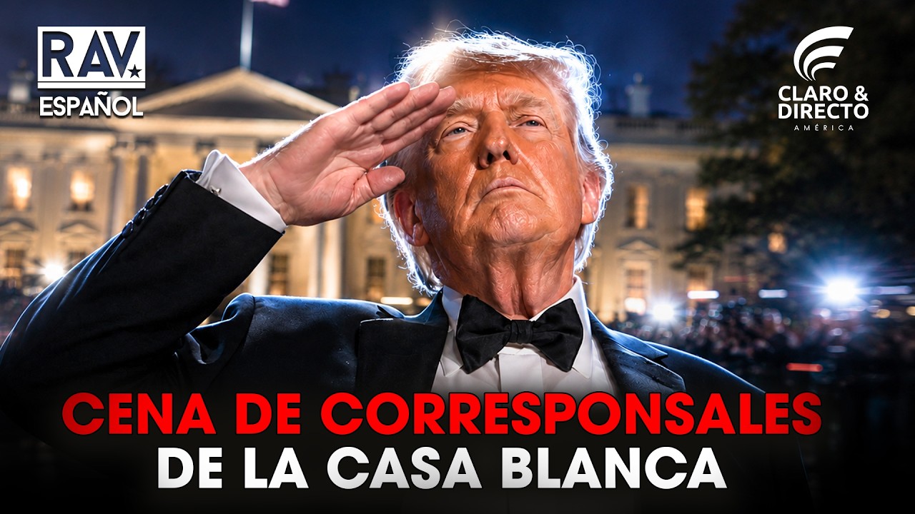 EN ESPAÑOL: TRUMP PARTICIPA EN CENA DE CORRESPONSALES DE LA CASA BLANCA TRAS ATENTADO FALLIDO