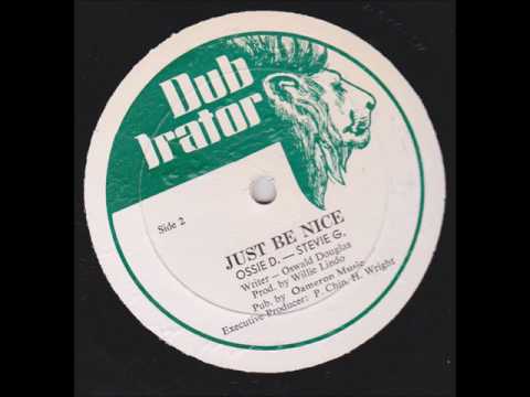 Ossie D & Stevie G - Just Be Nice + Dub - 12" Dub Irator 1986 - COOL OFF DIGI ROOTS 80'S DANCEHALL