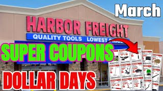 Harbor Freight New Tool Deals Super Coupons