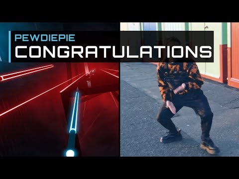PewDiePie - Congratulations | 100% Full Combo | Beat Saber