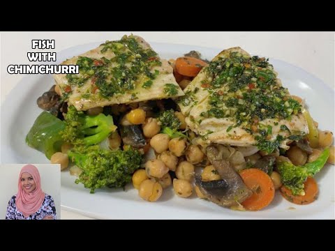 Fish with Chimichurri Sauce | Seafood Dishes | Easy Recipes | Trinidad | Caribbean