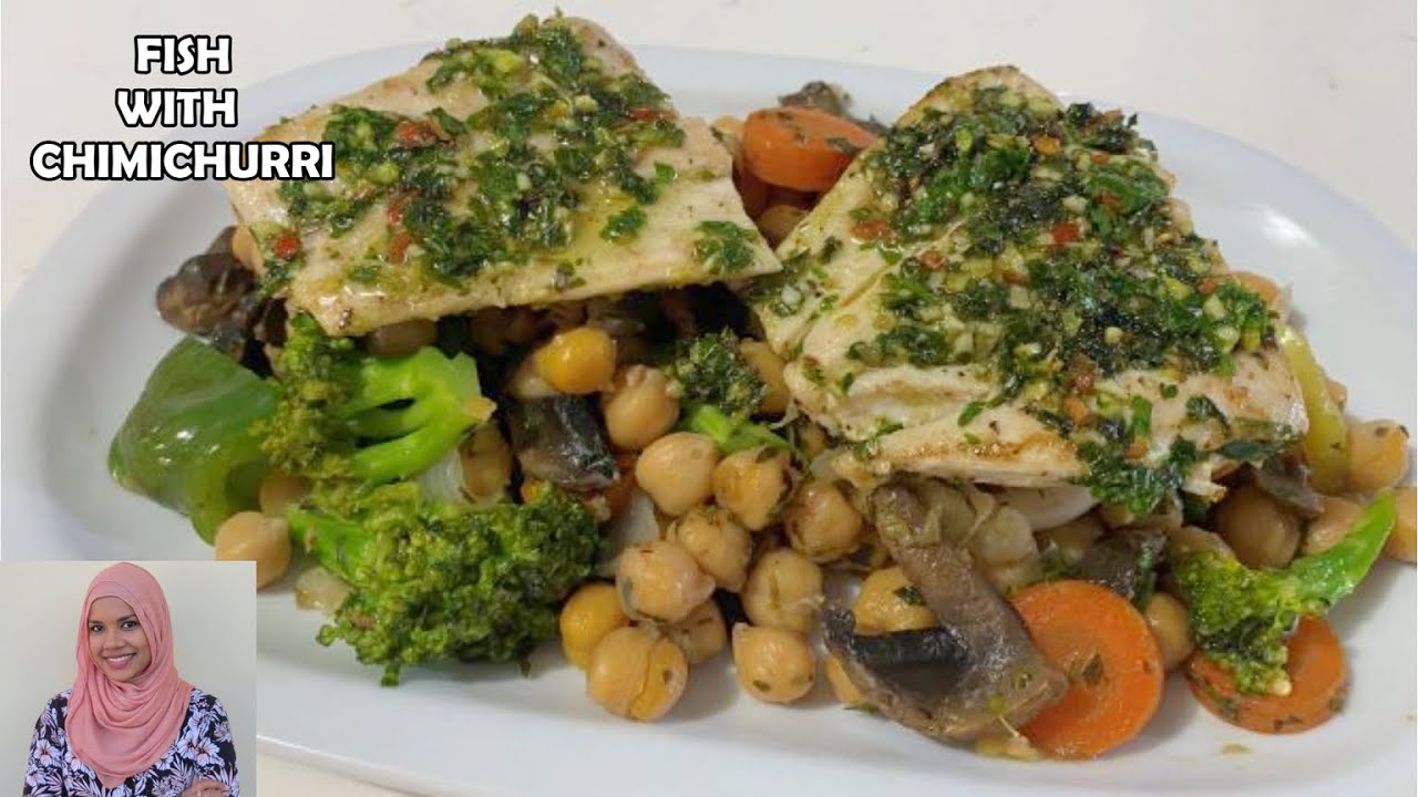 Fish with Chimichurri Sauce | Seafood Dishes | Easy Recipes | Trinidad | Caribbean