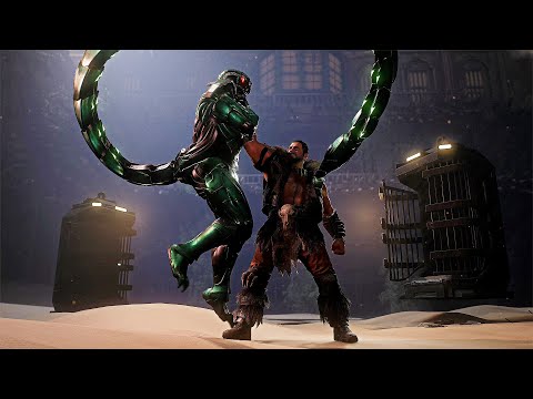 Kraven kills Scorpion (Death Scene) - Spider-Man 2
