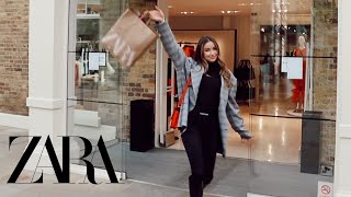 HOW TO LOOK EXPENSIVE IN ZARA   SHOPPING HAUL  EMM