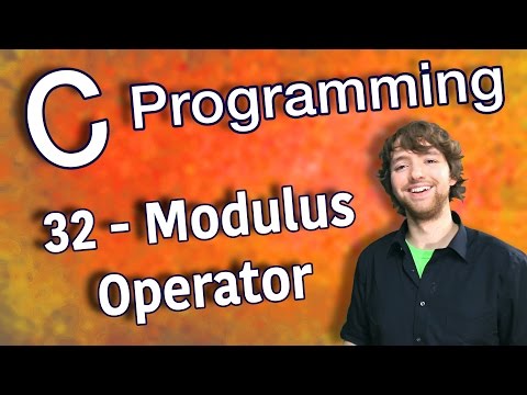 C Programming Tutorial 32 Modulus Operator