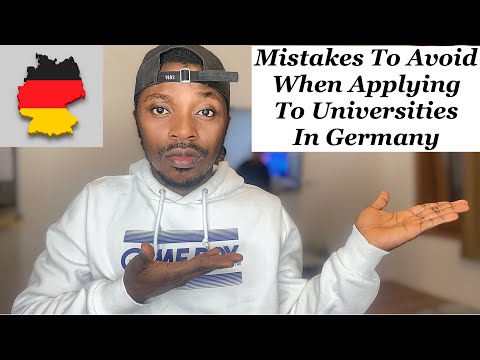 Mistakes To Avoid When Applying To Universities In Germany🇩🇪 || Ghanaian Students In Germany 🇩🇪