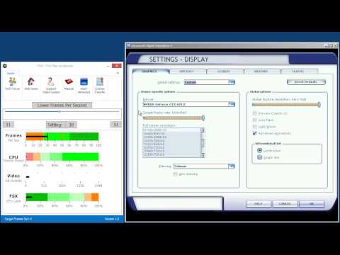 comment regler fsx
