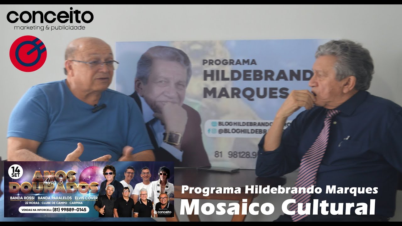 Hildebrando Marques | Mosaico Cultural  31 08 24