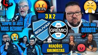 REAÇÕES dos GREMISTAS - BOLIVAR 3X2 GRÊMIO - SULAMERICANA 2026 - FARID NÃO ESTÁ AGUENTANDO MAIS 🤣