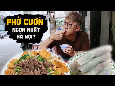 Quán PHỞ CUỐN ở Hà Nội NINH YÊU THÍCH NHẤT!! // Série Ninh Eating ăn gì