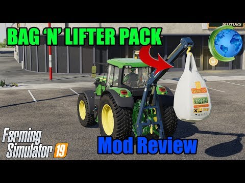 Lift heavy loads: the mod is available on Farming Simulator 22